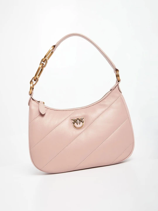 Zdjęcie produktu Torebka damska Half Moon Mini Maxi Quilt PINKO