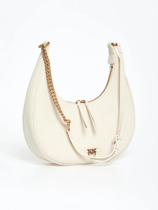 Zdjęcie produktu Torebka damska skórzana Brioche Hobo Classic PINKO