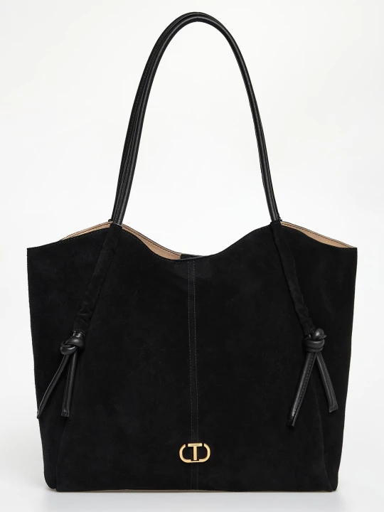 Zdjęcie produktu Torebka damska zamszowy shopper TWINSET