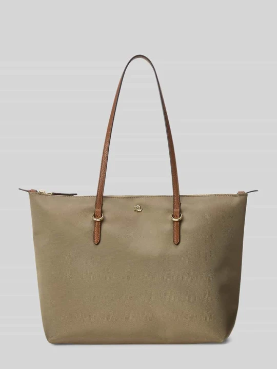 Zdjęcie produktu Torebka do ręki z detal z logo Lauren Ralph Lauren