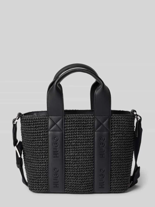 Zdjęcie produktu Torebka do ręki z papieru model 'BECKY ST_MINI TOTE' Hugo Czarny
