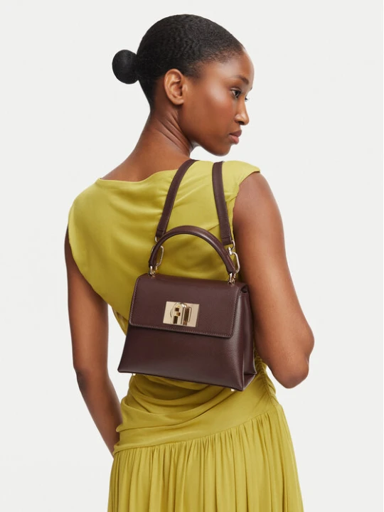 Zdjęcie produktu Torebka Furla 1927 Mini Top Handle WB00109 ARE000 4284S Brązowy ciemny