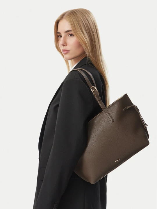 Zdjęcie produktu Torebka Furla Ava M Tote Bag WB02069 BX4329 5341S Brązowy ciemny