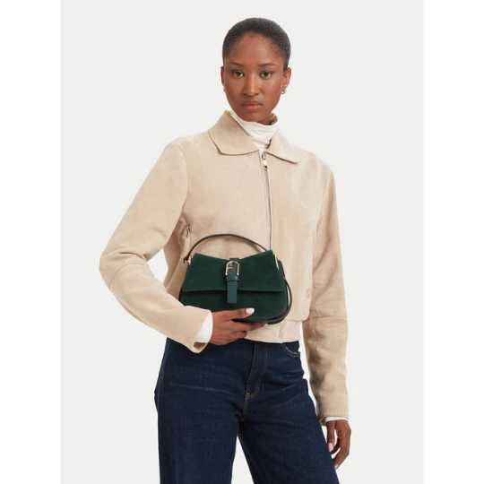 Zdjęcie produktu Torebka Furla Flow Mini Top Handle WB01032 BX3045 CN 5137S Zielony ciemny