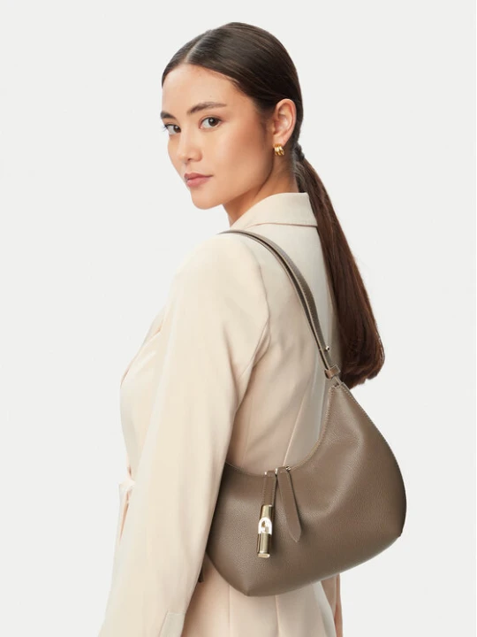 Zdjęcie produktu Torebka Furla Goccia S WB01500 BX3353 CN 4903S Szary ciemny