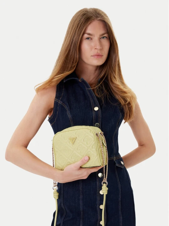 Zdjęcie produktu Torebka Guess Adelasia HWQL96 58140 Żółty