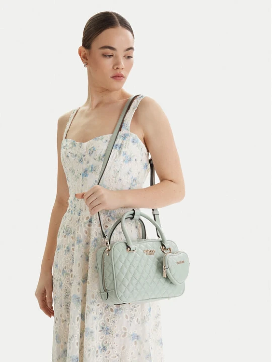 Zdjęcie produktu Torebka Guess Atabey HWQG98 94050 Zielony