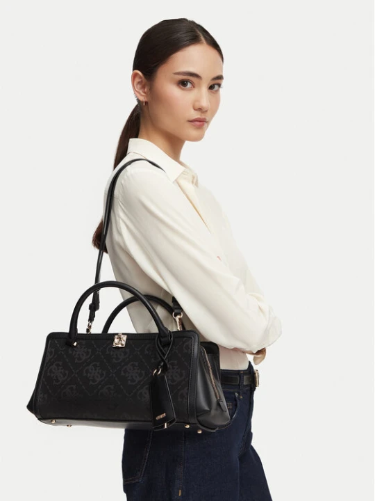Zdjęcie produktu Torebka Guess Audrey Logo HWJG97 55060 Czarny