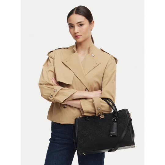 Zdjęcie produktu Torebka Guess Audrey Logo HWJG97 55070 Czarny