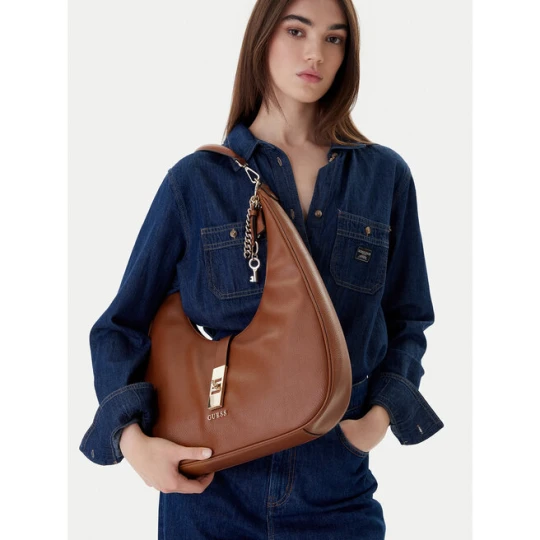 Zdjęcie produktu Torebka Guess Brooke HWBG98 97020 Brązowy