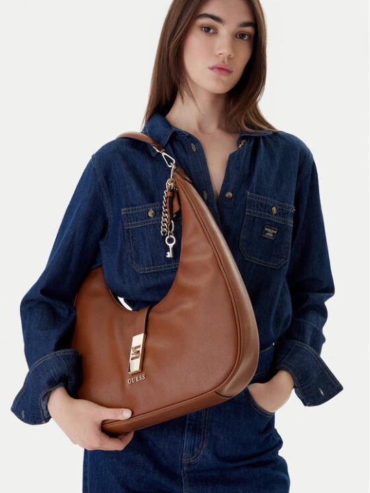 Zdjęcie produktu Torebka Guess Brooke HWBG98 97020 Brązowy