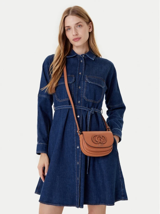 Zdjęcie produktu Torebka Guess Calebra Mini HWBG95 36780 Brązowy