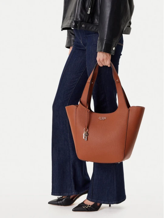 Zdjęcie produktu Torebka Guess Calista HWBG73 34220 Brązowy