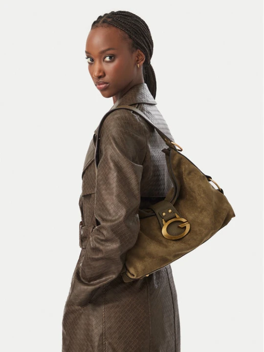 Zdjęcie produktu Torebka Guess Camden HWSG93 08180 Zielony ciemny