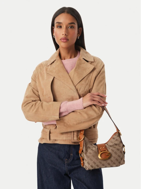 Zdjęcie produktu Torebka Guess Camden Mini HWJJ93 08720 Brązowy jasny
