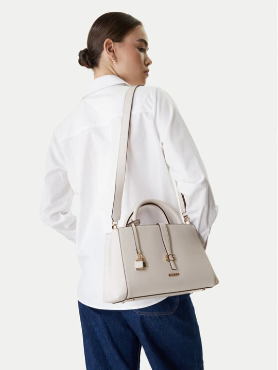 Zdjęcie produktu Torebka Guess Carrie HWVG98 96060 Kremowy