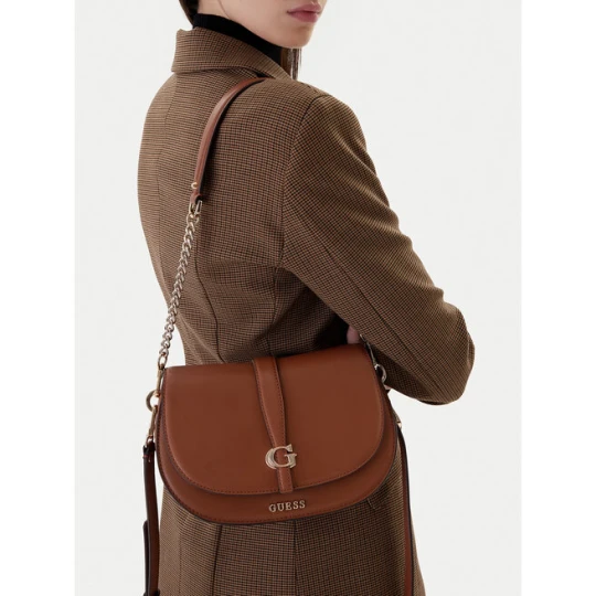 Zdjęcie produktu Torebka Guess Carrie HWVG98 96200 Brązowy