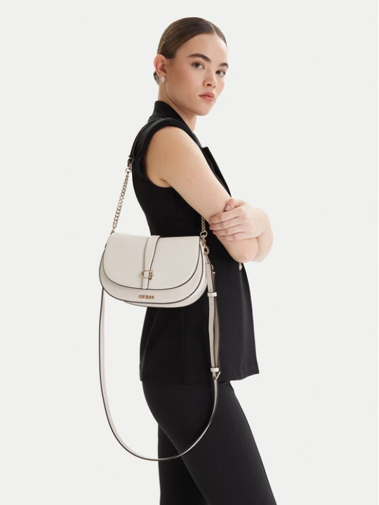 Zdjęcie produktu Torebka Guess Carrie HWVG98 96200 Écru Kremowy