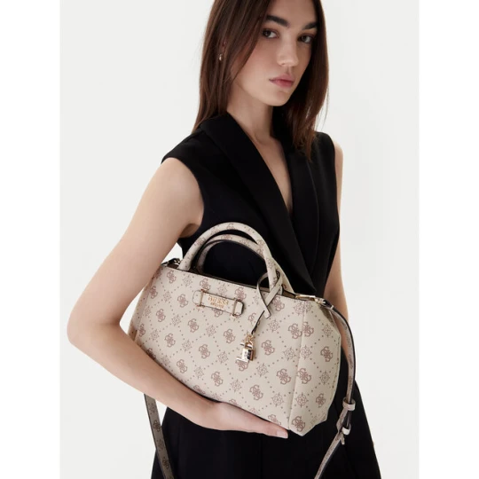 Zdjęcie produktu Torebka Guess Carrie Logo HWGP98 98060 Écru Kremowy