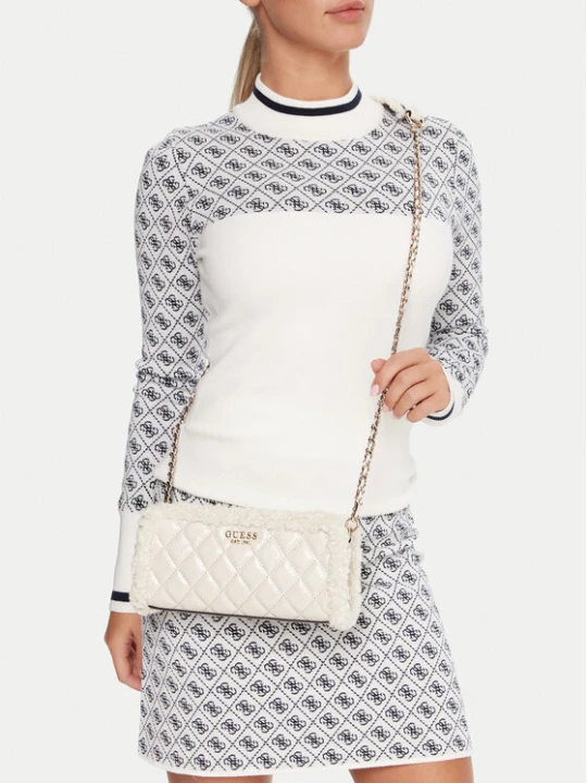 Zdjęcie produktu Torebka Guess Cristi Mini HWTG81 39720 Écru Kremowy