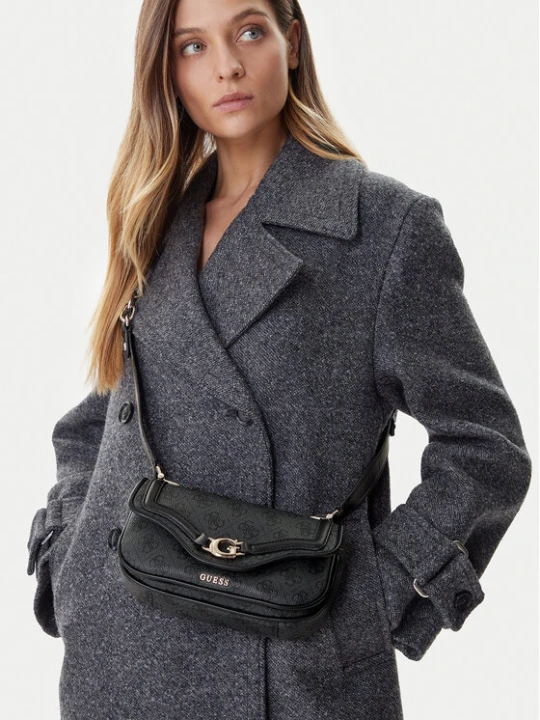 Zdjęcie produktu Torebka Guess Dea Mini HWSG79 93790 Szary Czarny
