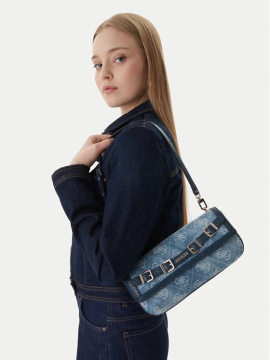 Zdjęcie produktu Torebka Guess Dovie HWDG99 09190 Niebieski