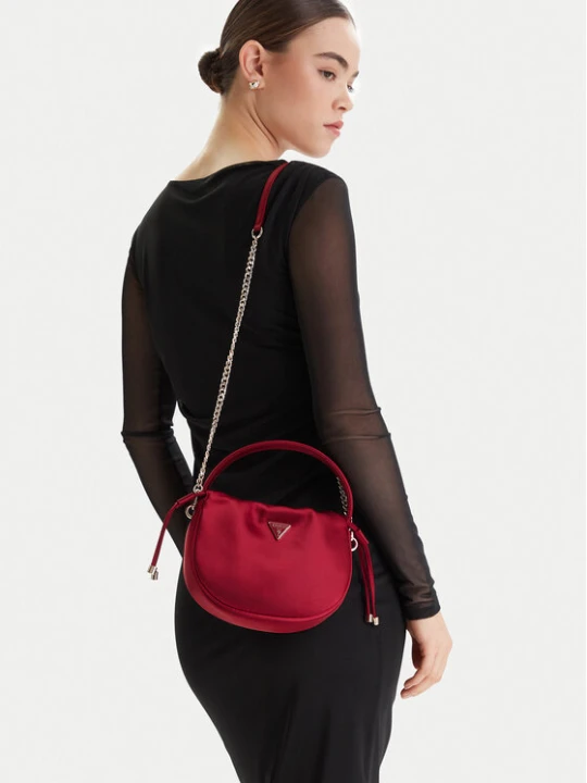 Zdjęcie produktu Torebka Guess Elsie Mini HWSE96 50750 Bordowy