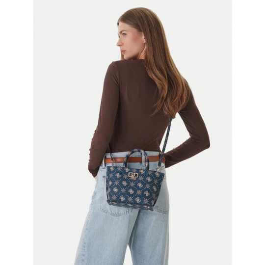 Zdjęcie produktu Torebka Guess Emelie Logo Mini HWGP99 28750 Granatowy