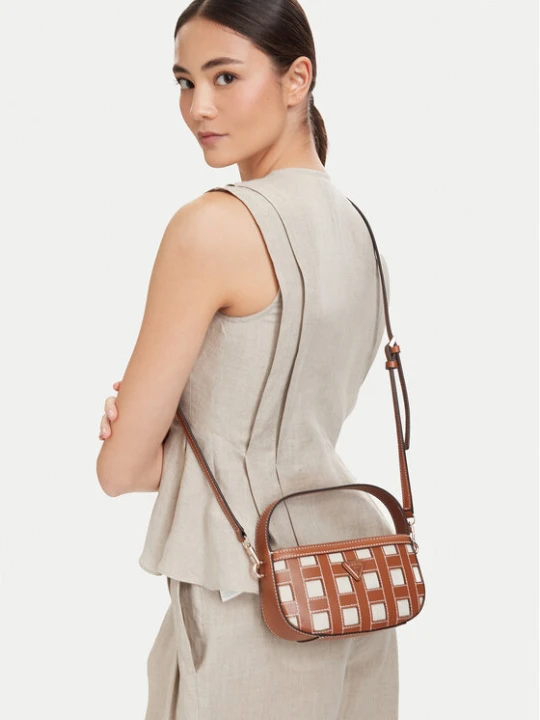 Zdjęcie produktu Torebka Guess Frankie Mini HWWG97 36770 Brązowy