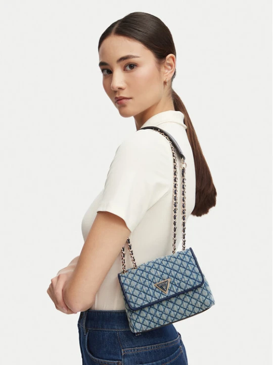 Zdjęcie produktu Torebka Guess Giully II Mini HWDD96 73740 Niebieski