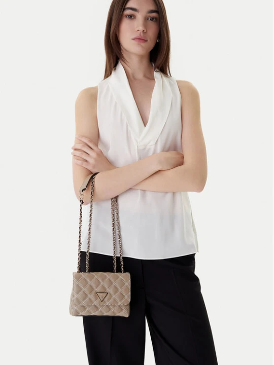 Zdjęcie produktu Torebka Guess Giully II Mini HWQG96 73740 Beżowy