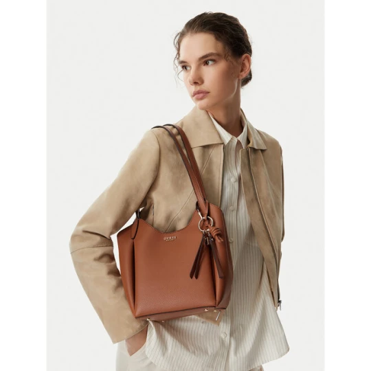 Zdjęcie produktu Torebka Guess HWBG97 35030 Brązowy jasny