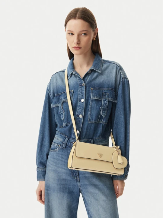 Zdjęcie produktu Torebka Guess Isobel HWBG99 32210 Żółty jasny