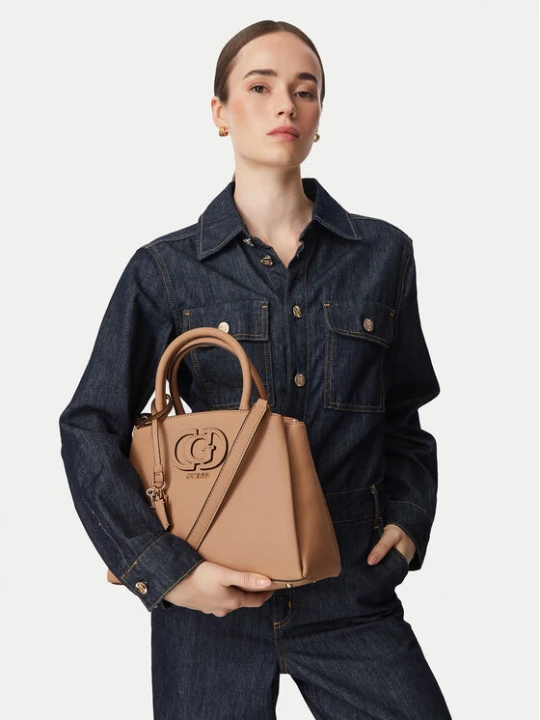 Zdjęcie produktu Torebka Guess Isola HWBG99 05060 Beżowy