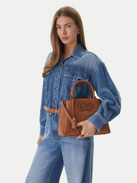 Zdjęcie produktu Torebka Guess Isola HWBG99 05060 Brązowy