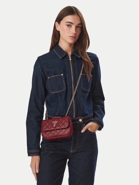 Zdjęcie produktu Torebka Guess J5YZ17 WGT10 Czerwony ciemny