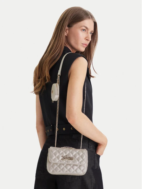 Zdjęcie produktu Torebka Guess J6RZ11 W4090 Kremowy