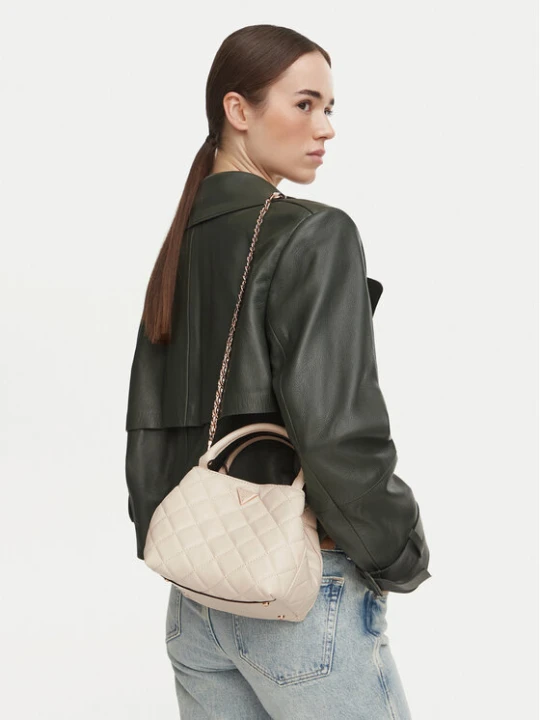 Zdjęcie produktu Torebka Guess Juliet Mini HWQG24 56710 Kremowy