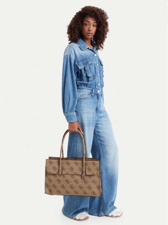 Zdjęcie produktu Torebka Guess Kiera TWOB97 32024 Brązowy jasny