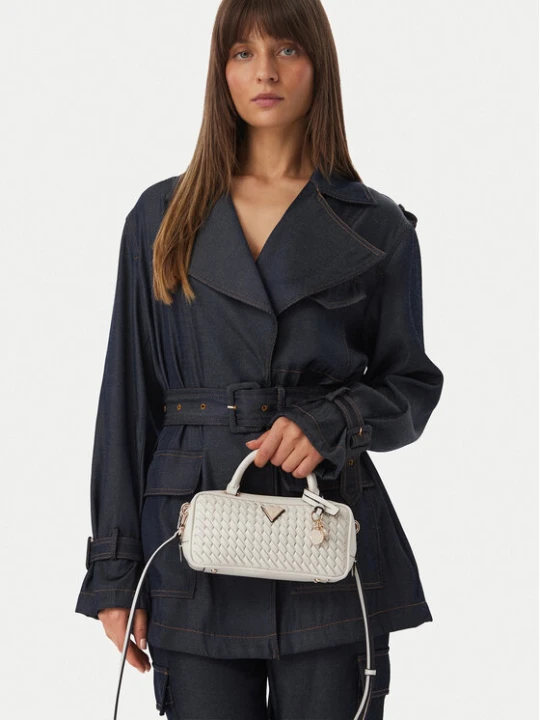 Zdjęcie produktu Torebka Guess Kora Mini HWWG97 48760 Kremowy