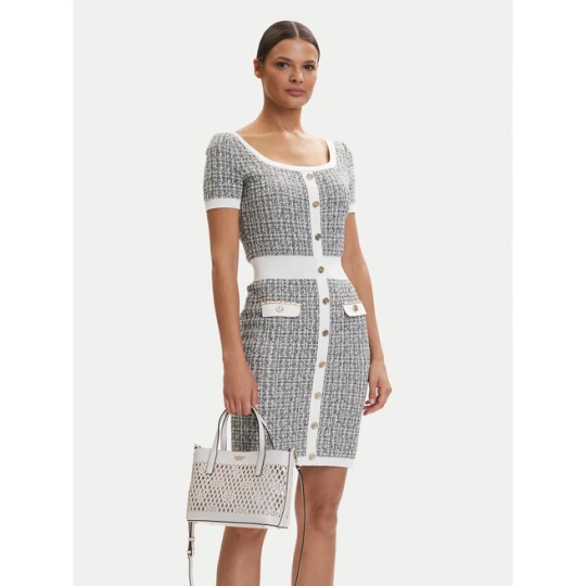 Zdjęcie produktu Torebka Guess Letty Mini HWPG99 11750 Biały