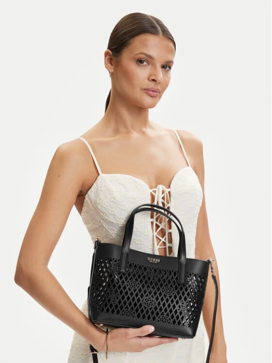 Zdjęcie produktu Torebka Guess Letty Mini HWPG99 11750 Czarny
