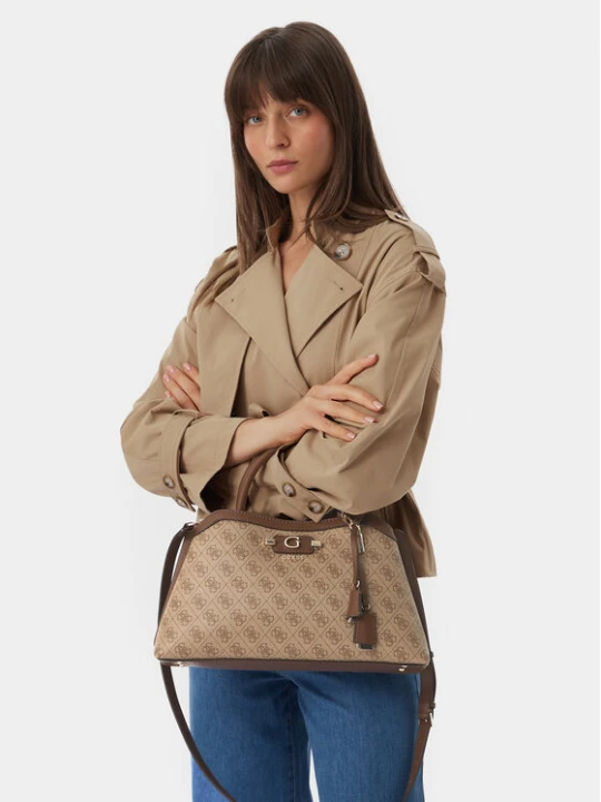 Zdjęcie produktu Torebka Guess Lindsey HWSG97 49060 Beżowy ciemny