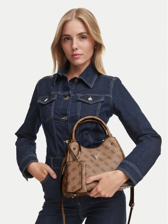Zdjęcie produktu Torebka Guess Lorella HWSG24 84220 Beżowy ciemny