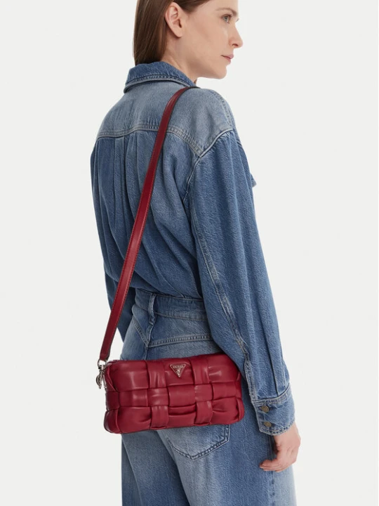 Zdjęcie produktu Torebka Guess Marion Mini HWWG80 72720 Czerwony