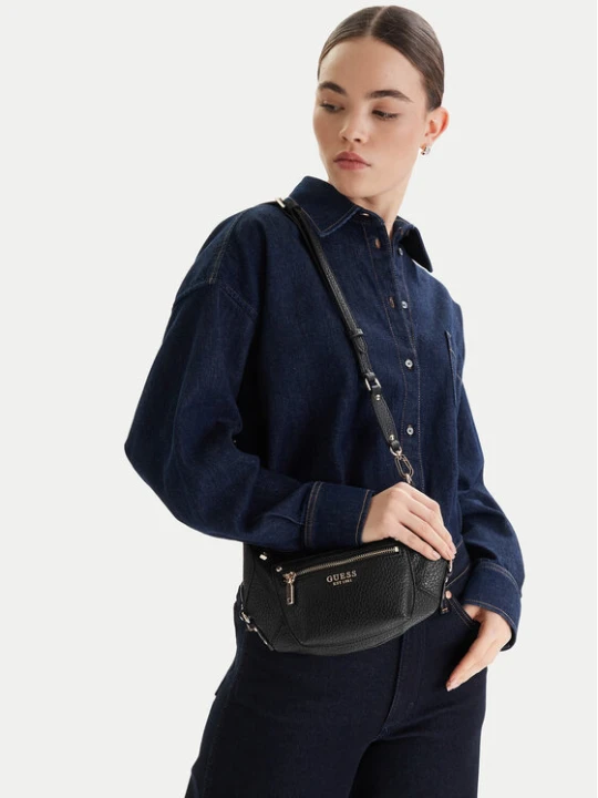 Zdjęcie produktu Torebka Guess Marsha Mini HWBG95 01720 Czarny