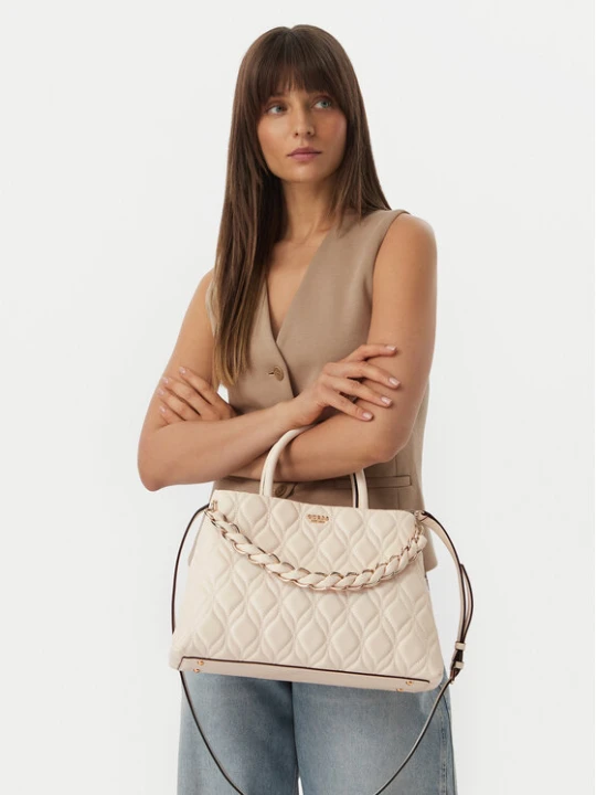 Zdjęcie produktu Torebka Guess Maxine HWQG97 33060 Kremowy