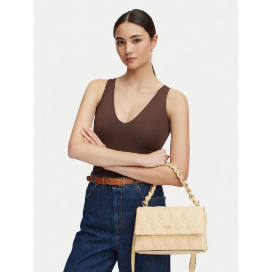Zdjęcie produktu Torebka Guess Maxine HWQG97 33200 Żółty jasny