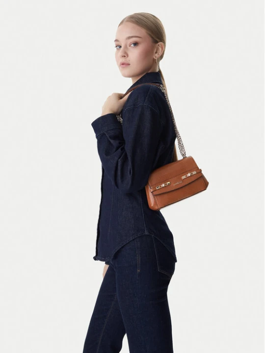 Zdjęcie produktu Torebka Guess Melinda Mini HWKL99 33780 Brązowy