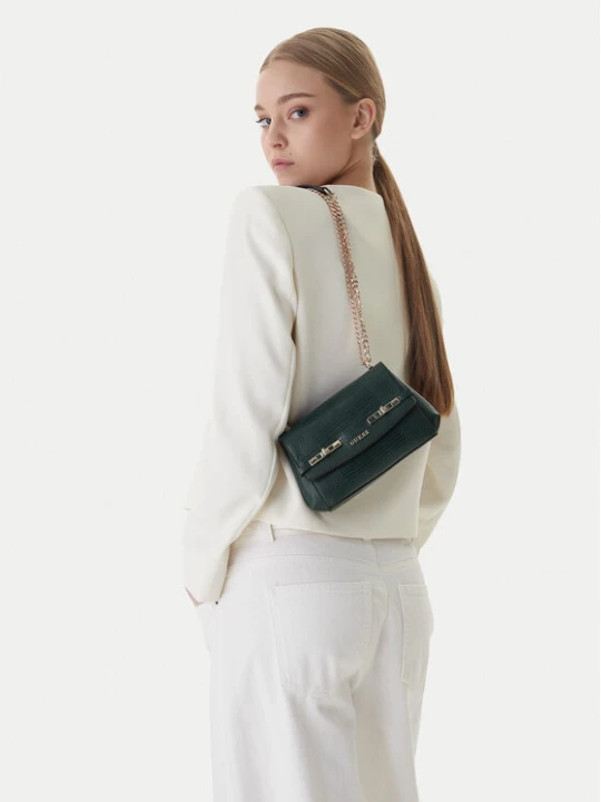 Zdjęcie produktu Torebka Guess Melinda Mini HWKL99 33780 Zielony